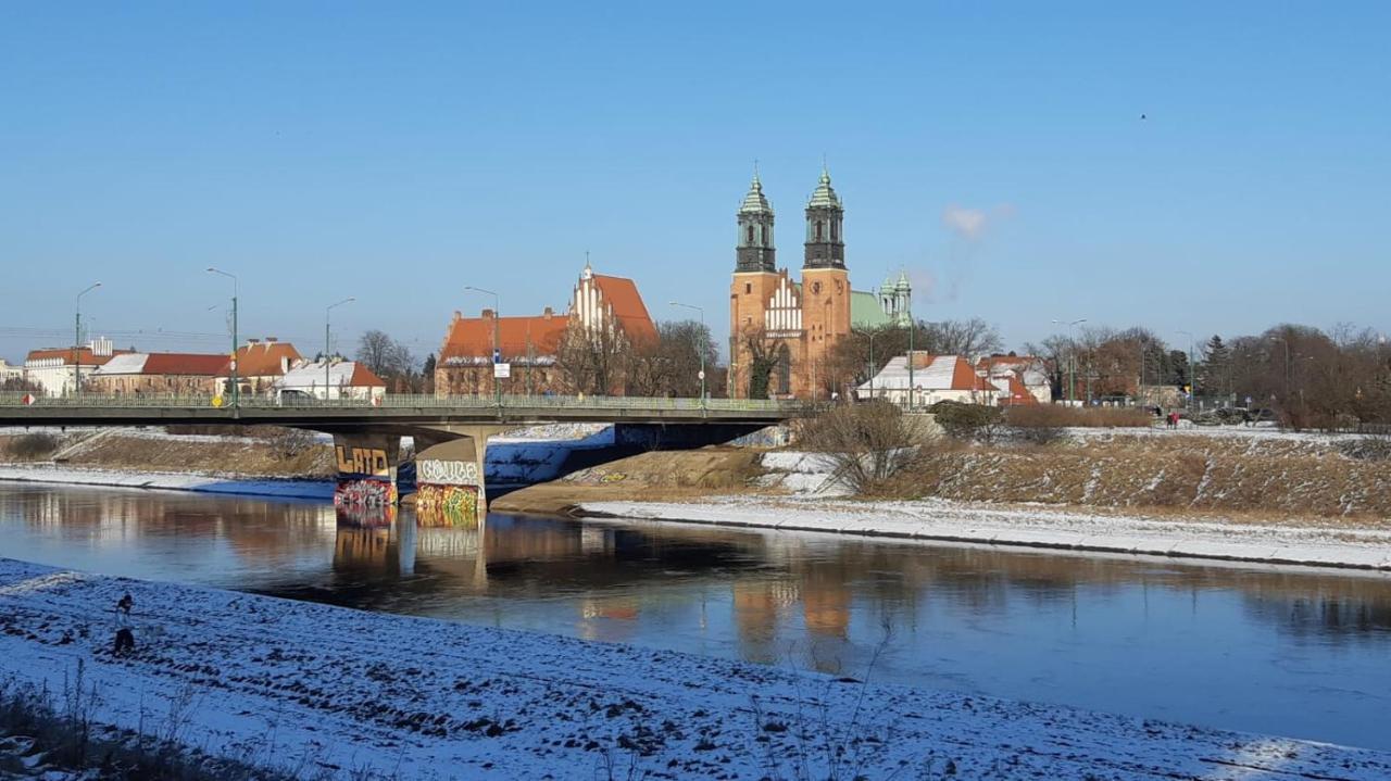 Apartament Chwaliszewo Z Balkonem - Free Parking Poznań Kültér fotó