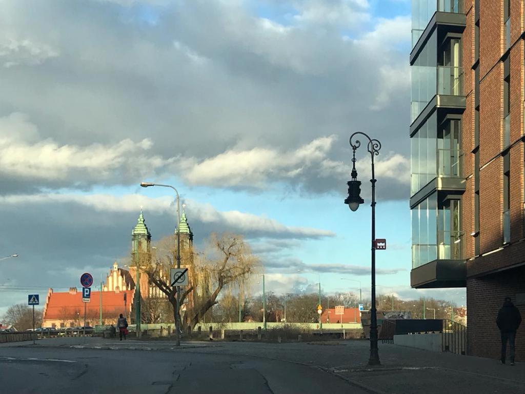 Apartament Chwaliszewo Z Balkonem - Free Parking Poznań Kültér fotó